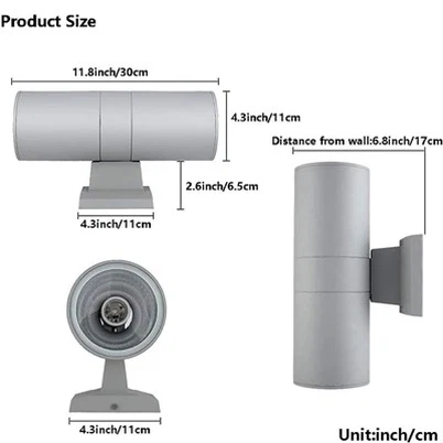 Outdoor Led Linear Wall Light